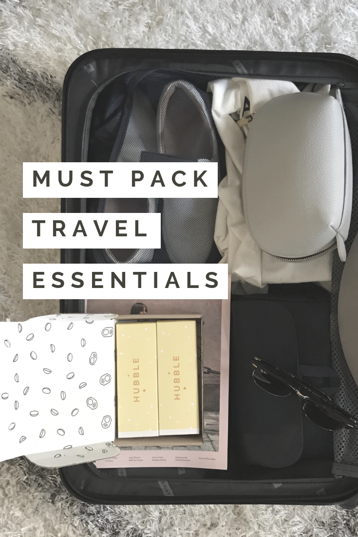 My Travel Essentials – less is Meera